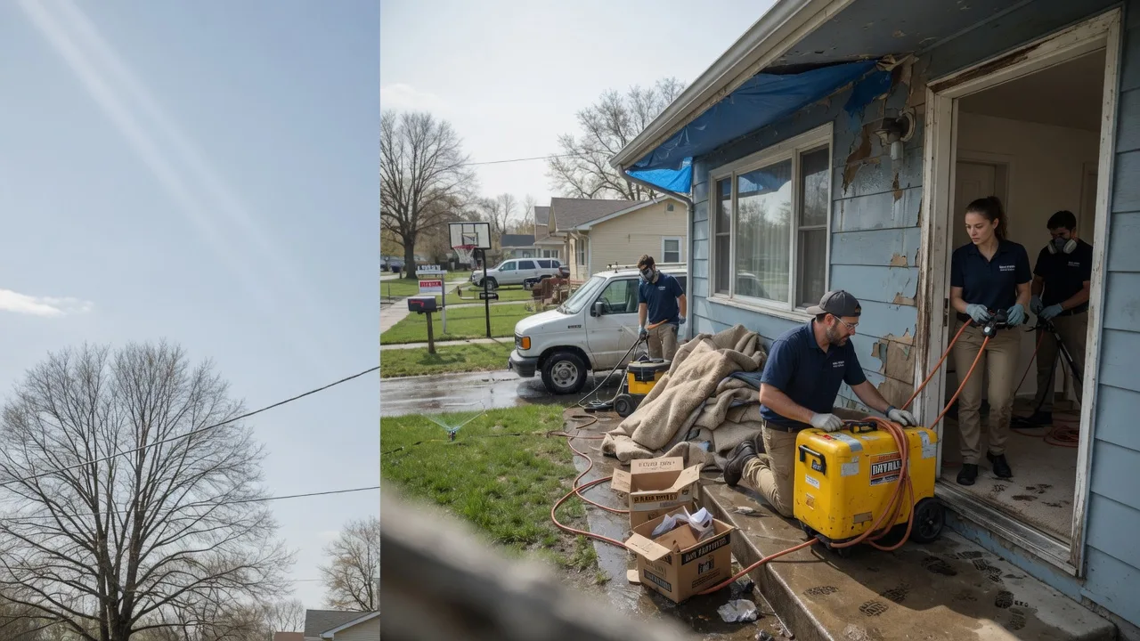 Basement Flood Cleanup in Teton, ID near me